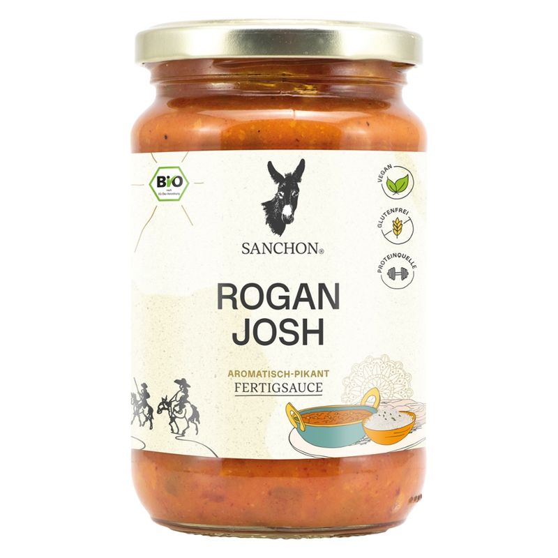 Sanchon FS Curry Rogan Josh, 330 ml, SANCHON, bio - Produktbild