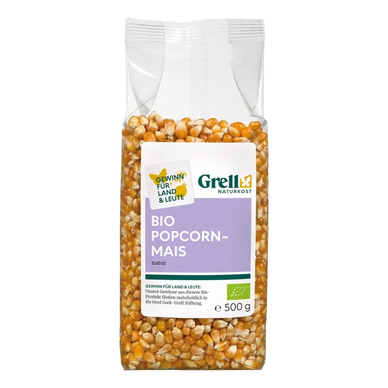 Grell Naturkost Popcornmais natur - Produktbild