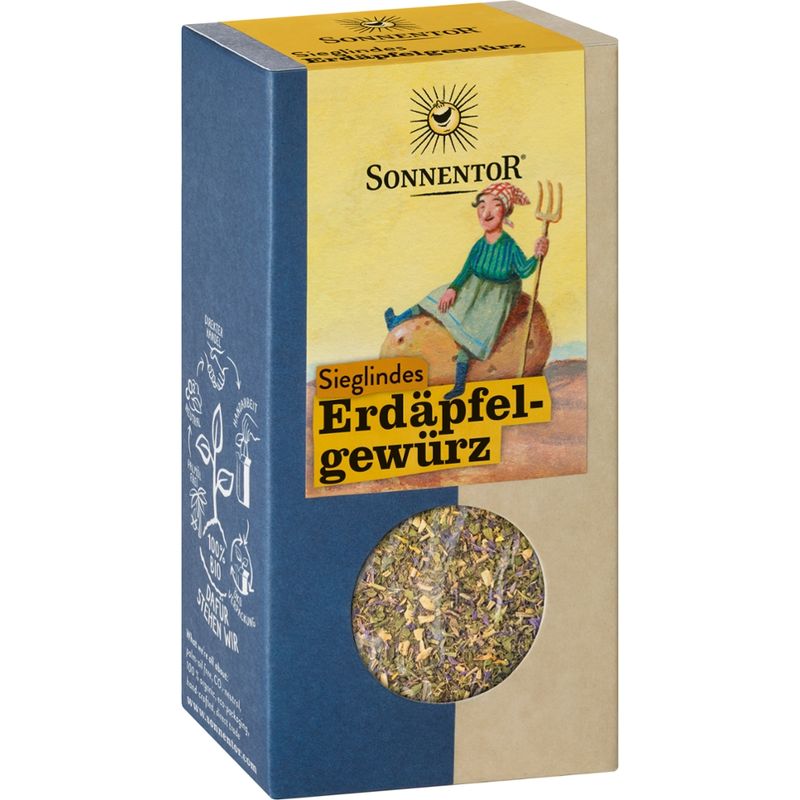 Sonnentor Sieglindes Erdäpfelgewürz, Packung - Produktbild