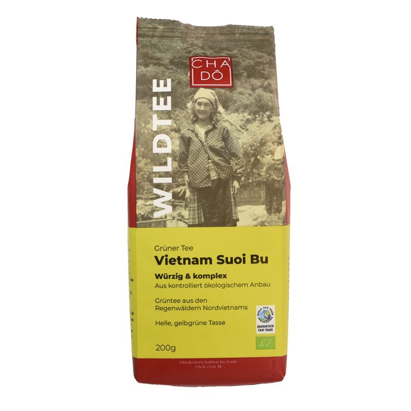Cha Dô Ökonomie Vietnam Grüntee Suoi Bu WFTO - Produktbild