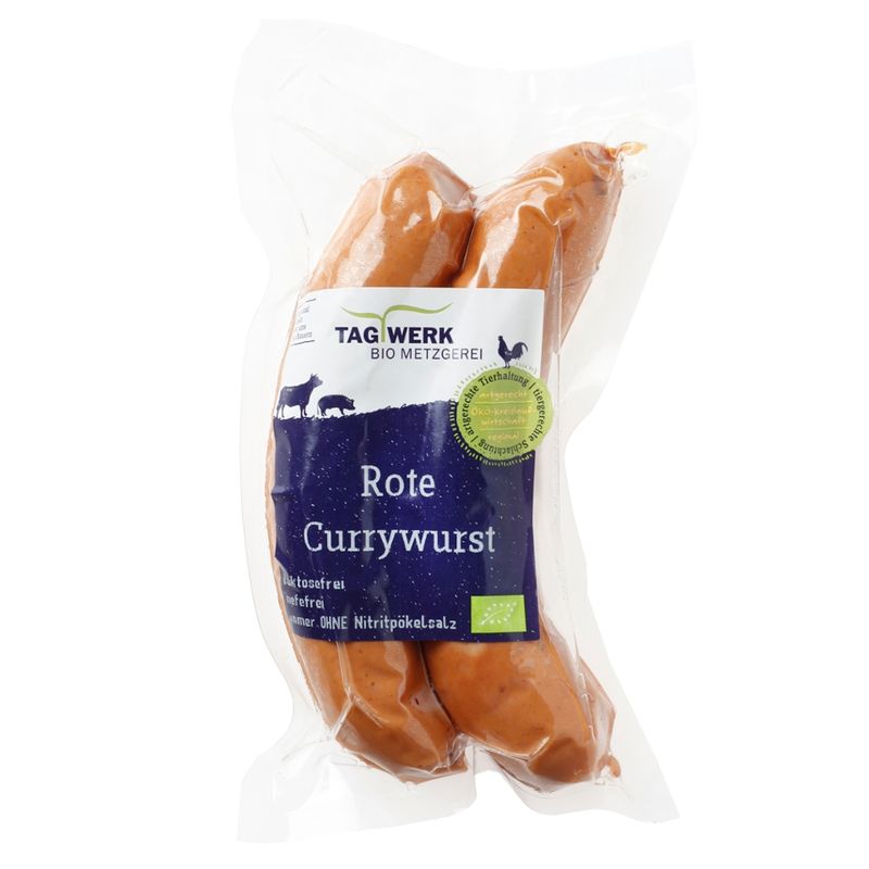 TAGWERK Currywurst-rot 2 Stk. - Produktbild