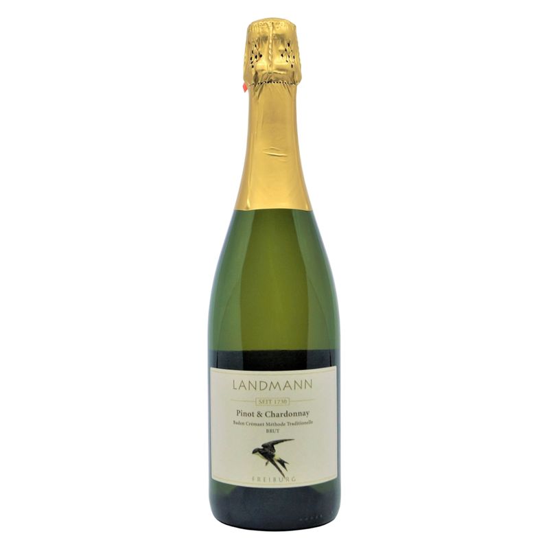 Weingut Landmann Baden Sekt b.A. Traditionelle Flaschngärung Pinot & Chardonnay brut - Produktbild