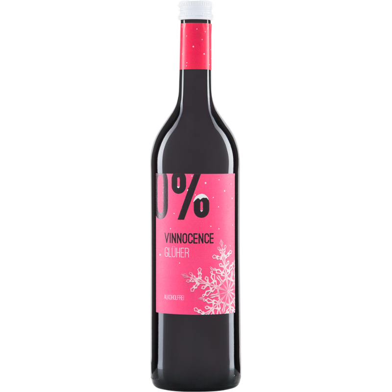 Riegel Eigenmarke VINNOCENCE Glüher alkoholfrei Rot - Produktbild