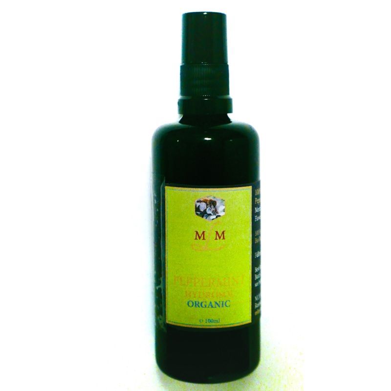 MLM Pfefferminz Hydrolat bio in Miron Flasche  100% naturrein - Produktbild
