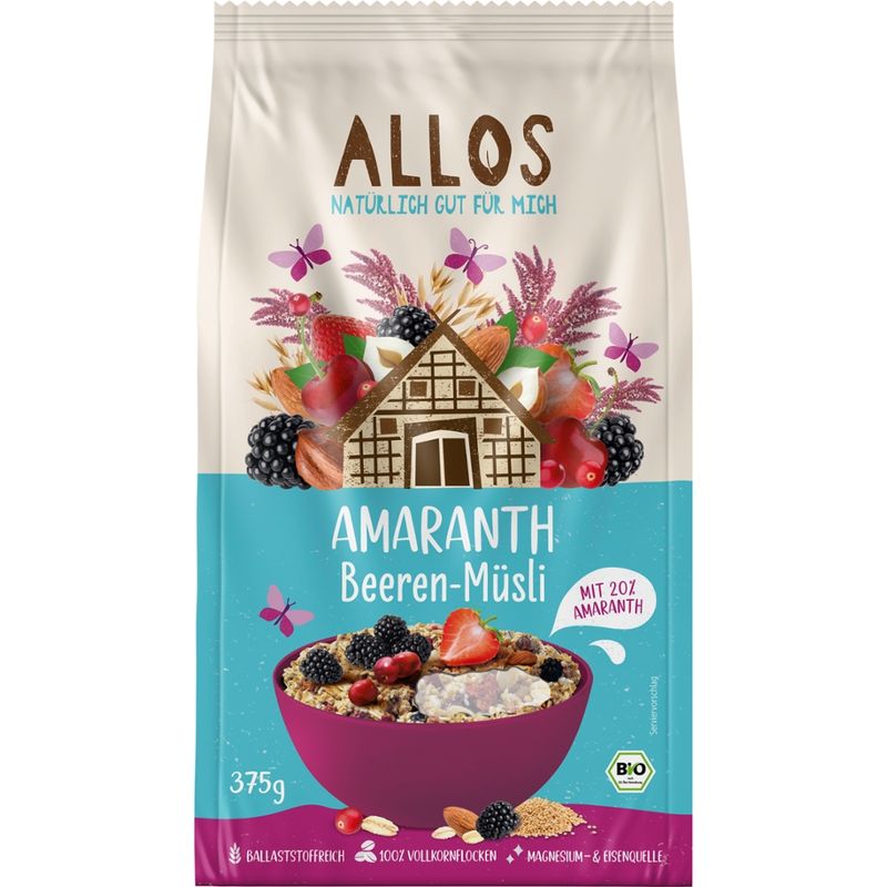 Allos Amaranth Beeren-Müsli - Produktbild