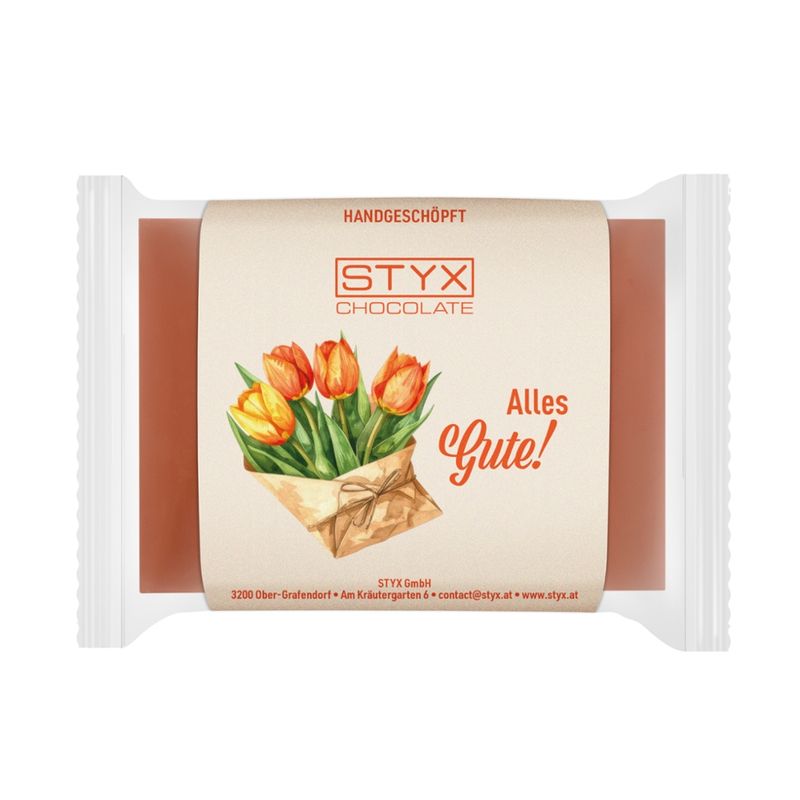 Styx Naturcosmetic BIO Vollmilchschokolade 50g ALLES GUTE - Produktbild