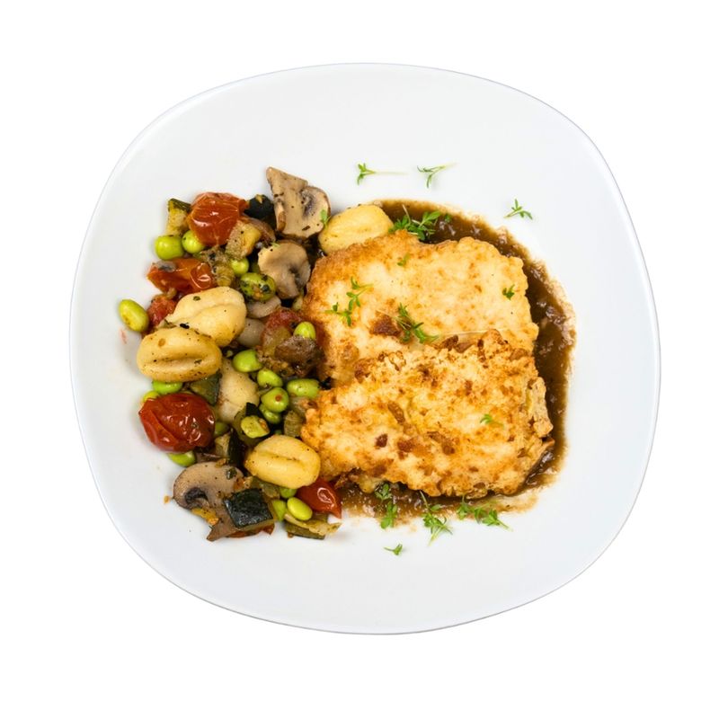 ALLERLIEBE ALLERLIEBE Bio Hähnchenbrust im Parmesanmantel 960g - 6 Portionen á 160g - Produktbild