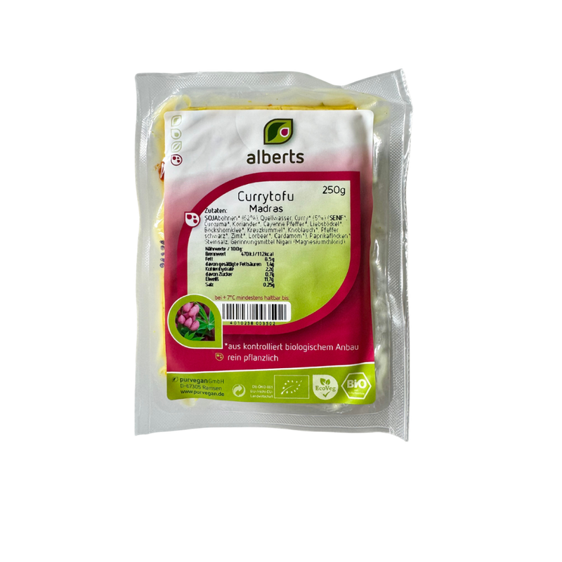 Alberts Currytofu Madras - Produktbild