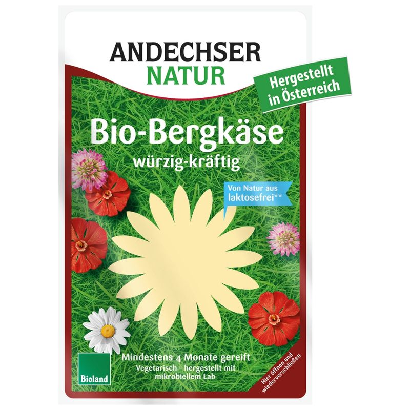 Andechser Natur AN Bio-Bergkäse 50% - Produktbild