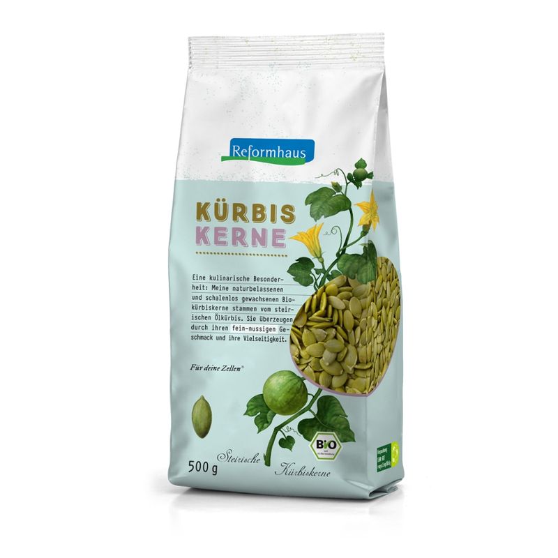 Reformhaus Kürbiskerne schalenlos bio - Produktbild