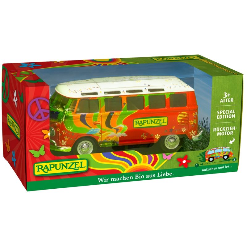 Rapunzel Aufzieh-Spielzeugbus Rapunzel klein - Produktbild