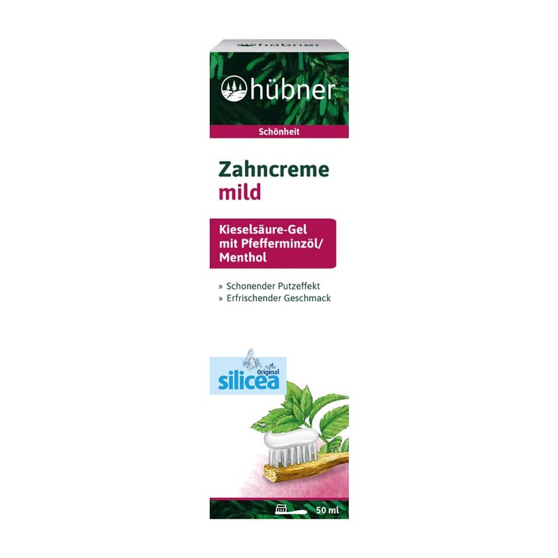 Hübner hübner® Zahncreme mild mit Pfefferminzöl - Produktbild