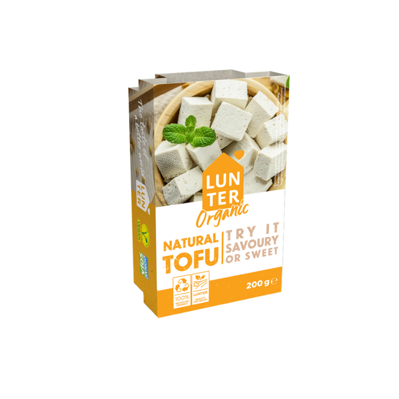 LUNTER LUNTER Organic Tofu Natur, 200g - Produktbild