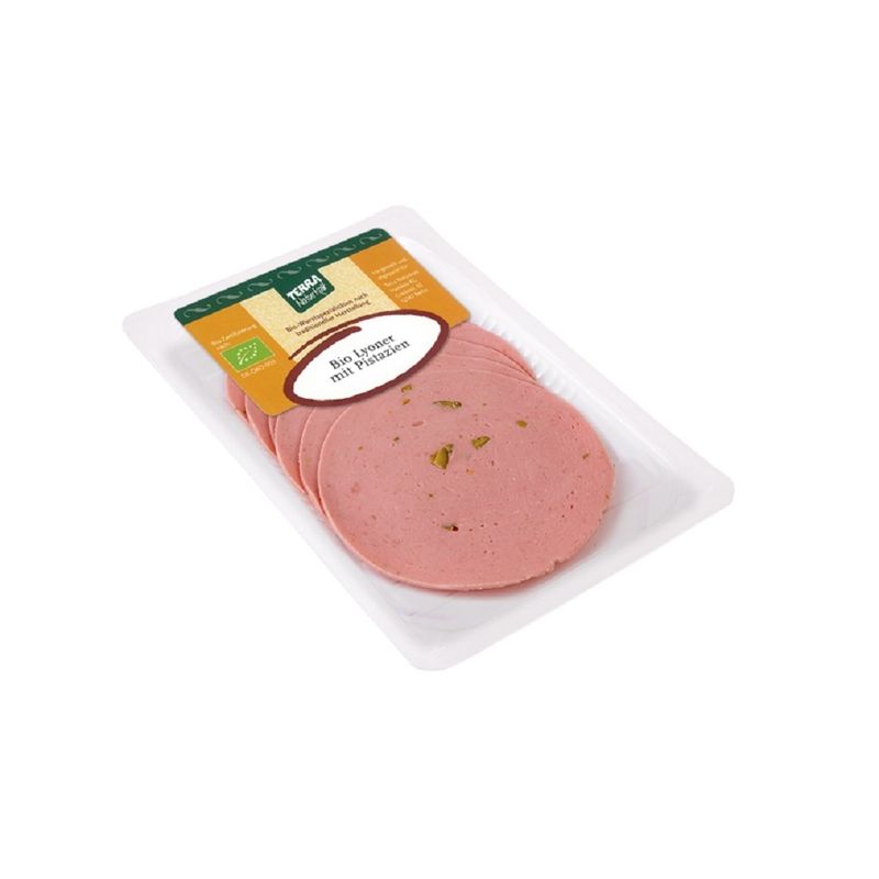 Terra Naturkost Handels KG Bio Lyoner mit Pistazien - Produktbild