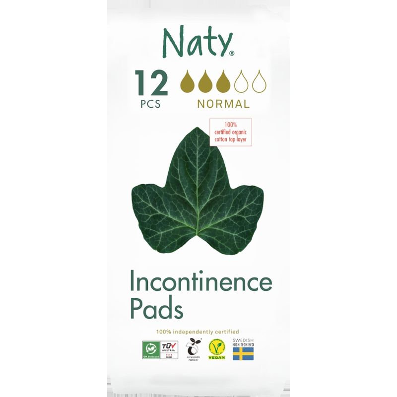 Naty Naty Inkontinenzeinlagen, Regular, 12 Stück - Produktbild