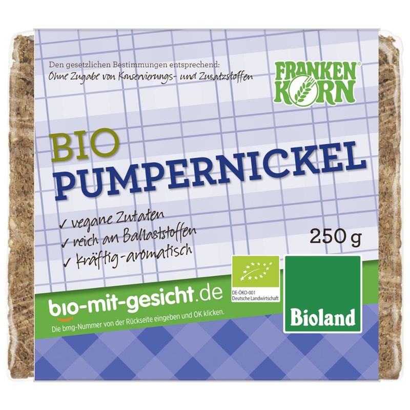 Frankenkorn Bio Pumpernickel - Produktbild