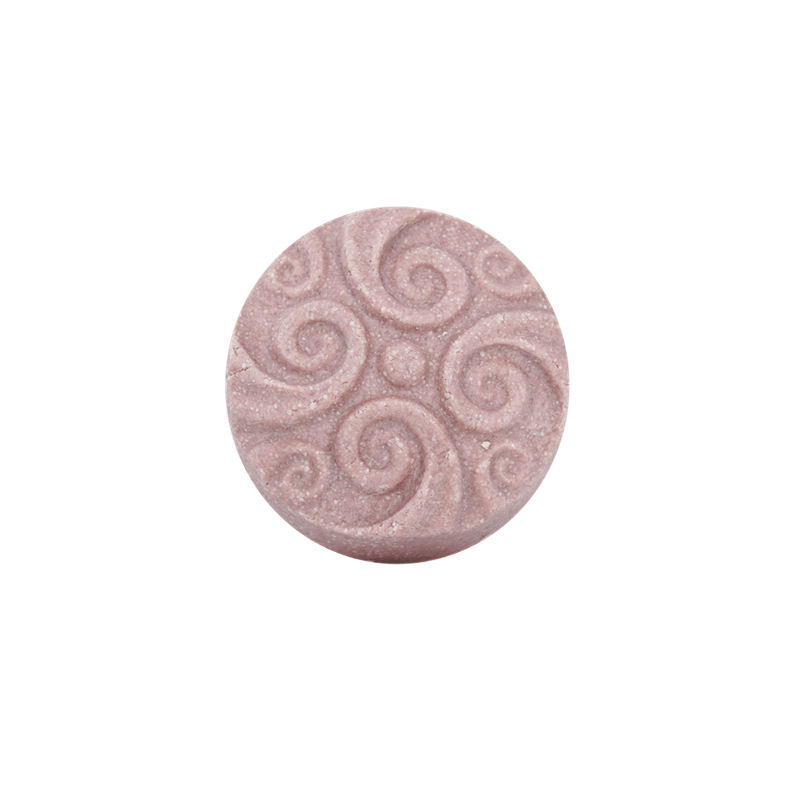 Rosenrot Naturkosmetik ShowerBit® - festes Duschgel Mandelblüte - 60g - unverpackt, quadratisch - Reichhaltige Pflegedusche für die trockene Haut. - Produktbild