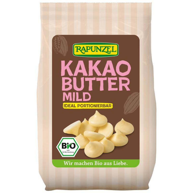 Rapunzel Kakaobutter mild - Produktbild