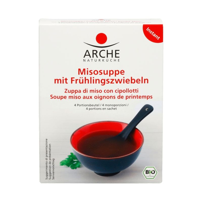 Arche Naturküche Soupe miso aux oignons de printemps - Produktbild