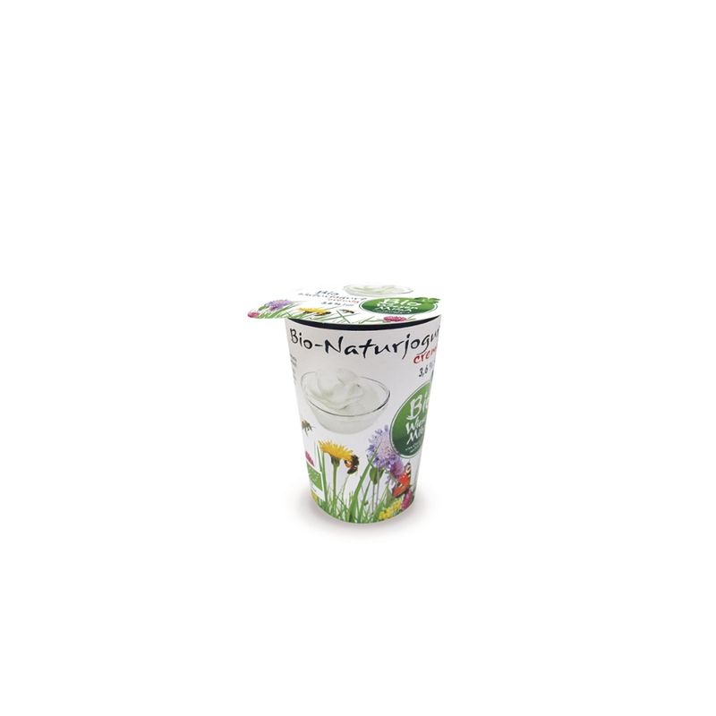 BioWiesenmilch Bio Wiesenmilch Naturjogurt 3,6% Fett, 200g - Produktbild