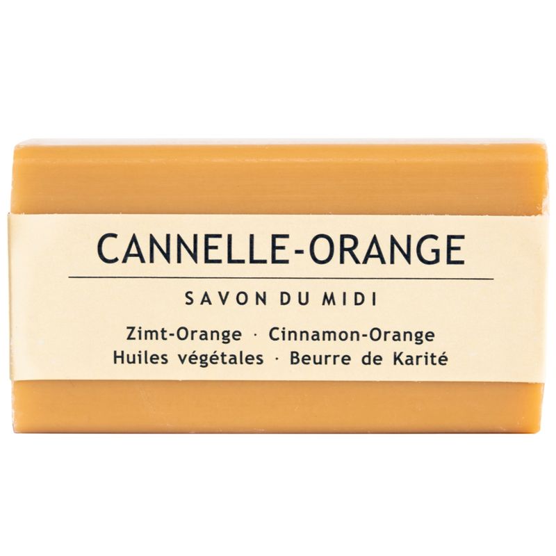 Savon du Midi Seife mit Karité-Butter Zimt-Orange 100g - Produktbild