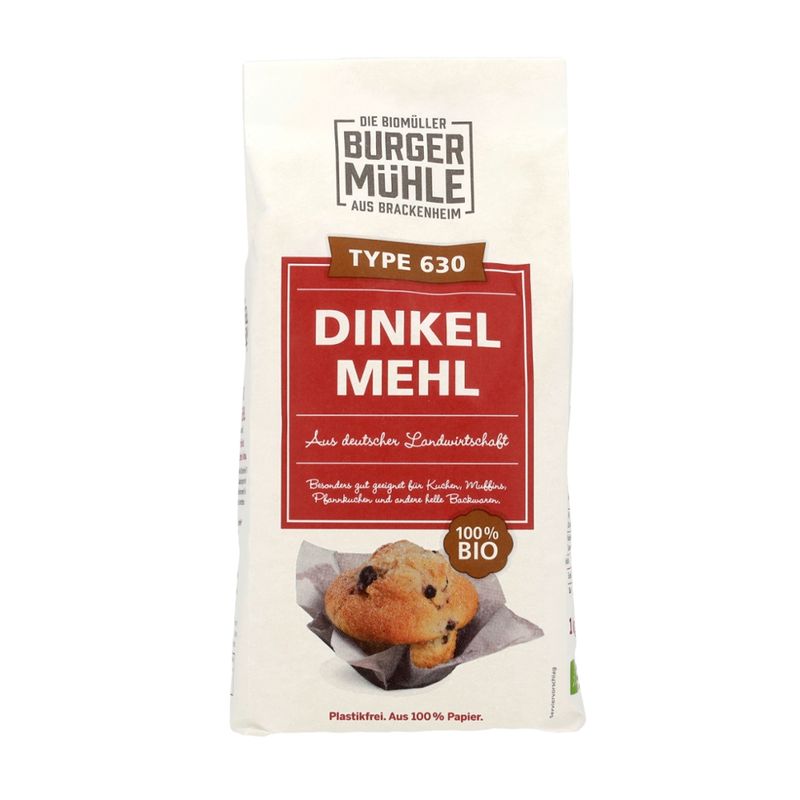 Burgermühle Burgermühle Dinkelmehl Type 630 - Produktbild