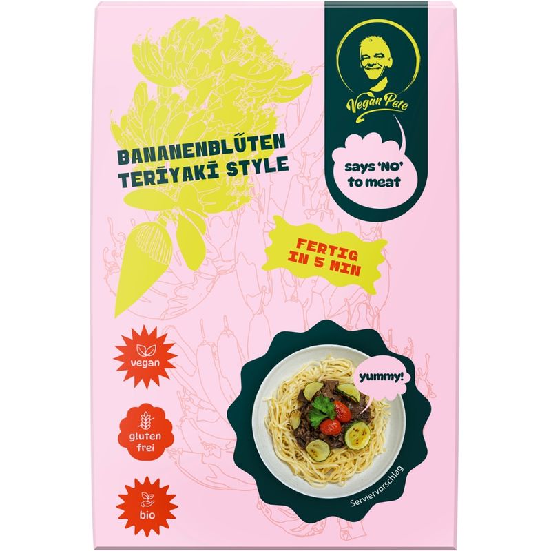 Vegan Pete Bananenblüten Teriyaki Style 250g - Produktbild