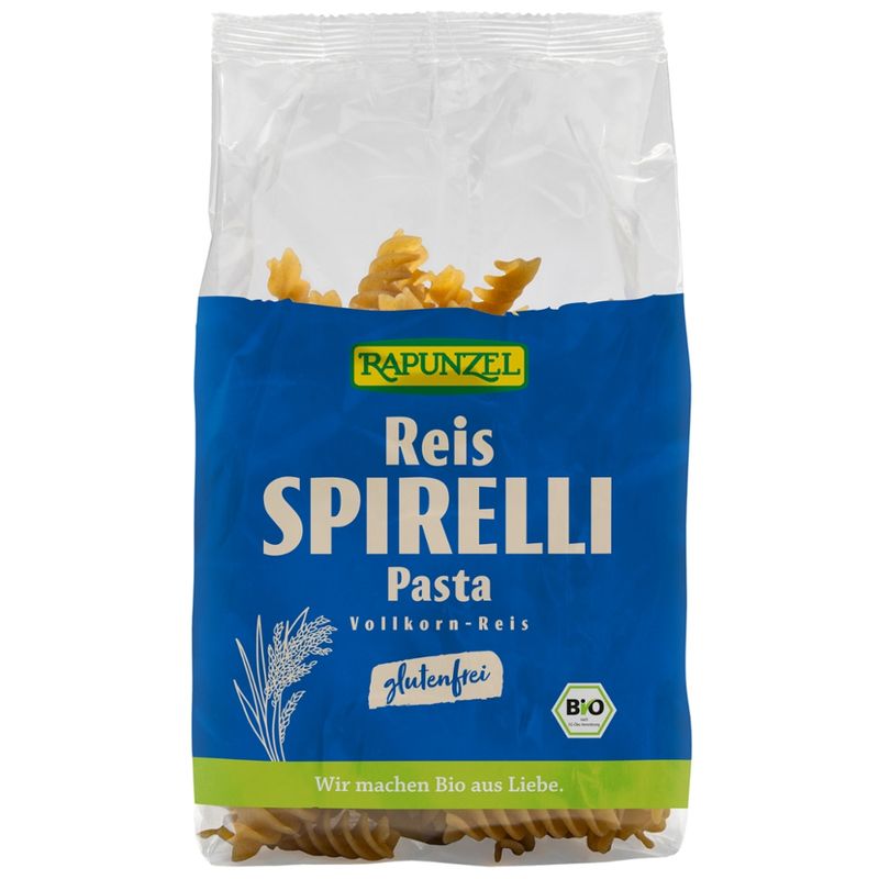 Rapunzel Reis-Spirelli, Getreidespezialität aus Vollkorn-Reis - Produktbild