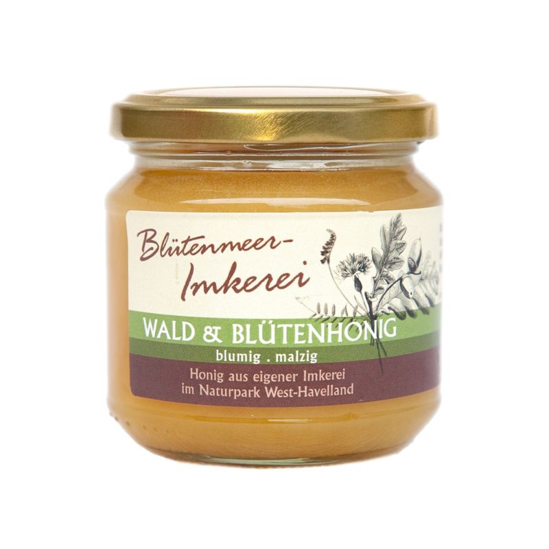 Blütenmeer Imkerei Bioland Wald- & Blütenhonig aus der Blütenmeer Imkerei - Produktbild