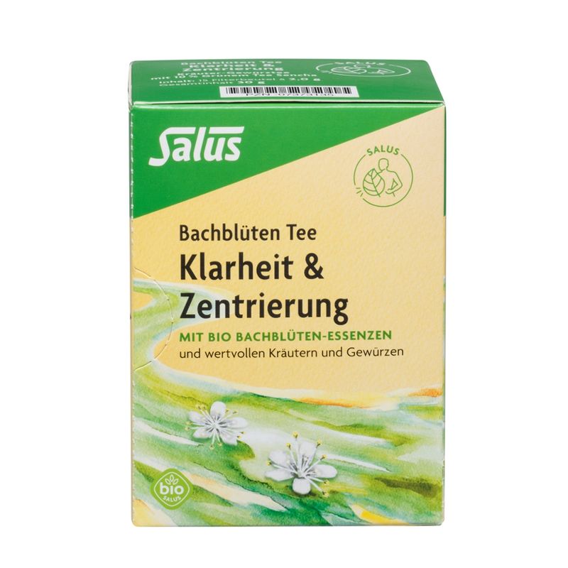 Salus® Bachblüten Tee Klarheit & Zentrierung bio 15 FB - Produktbild