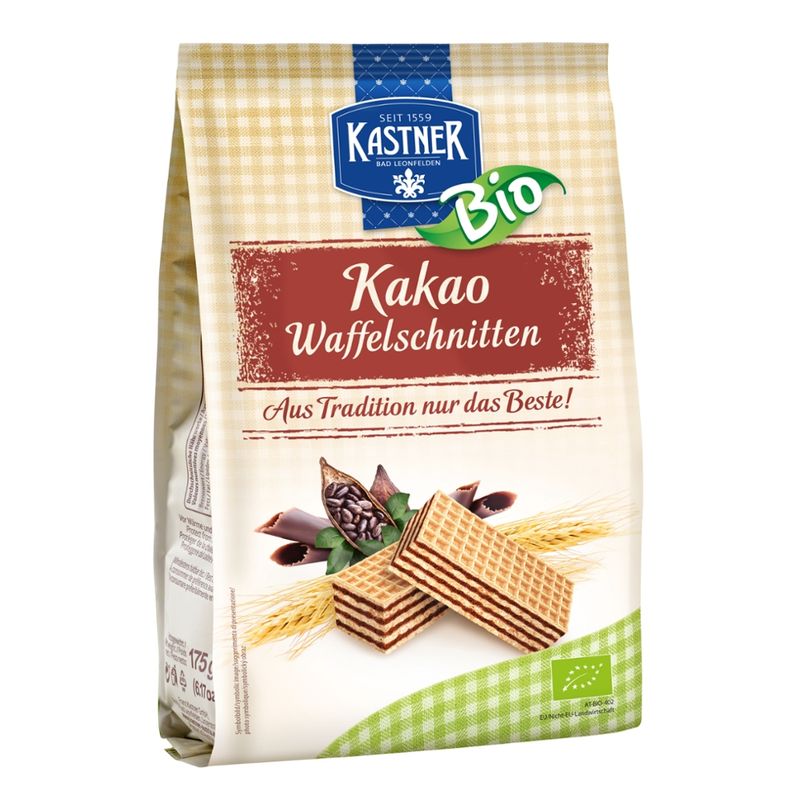 Kastner Bio-Kakao Waffel 175g - Produktbild