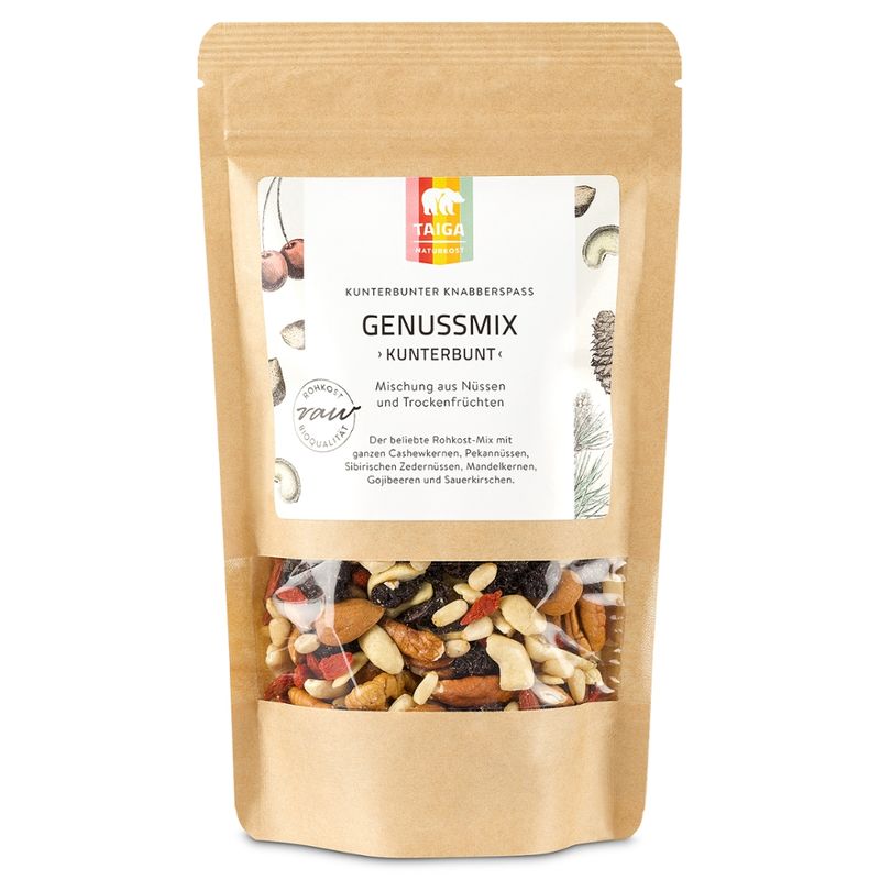TAIGA NATURKOST GeNuss-Mix »Kunterbunt«, bio, Rohkost-Qualität - Produktbild