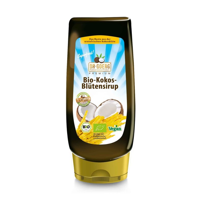 Dr. Goerg Dr. Goerg Premium Bio-Kokosblütensirup 490g - Produktbild