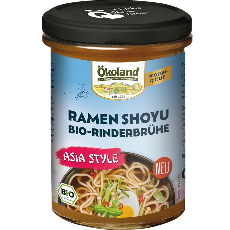 ÖKOLAND Ramen Shoyu Bio-Rinderbrühe Asia Style - Produktbild