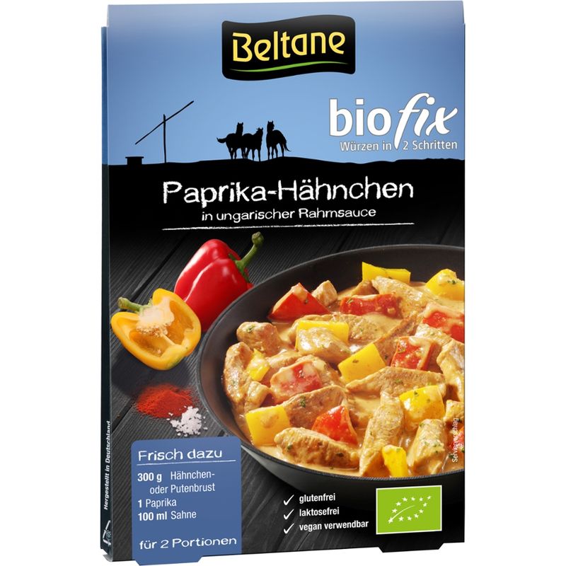 Beltane Beltane Biofix Paprika Hähnchen, vegan, glutenfrei, lactosefrei - Produktbild