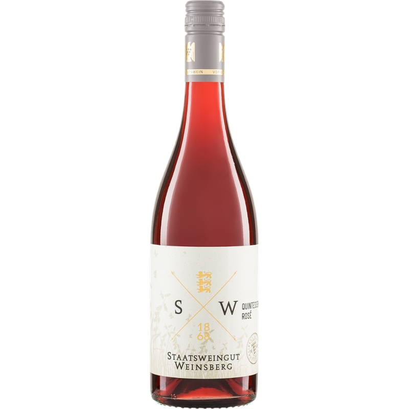 Riegel Eigenmarke Quintessenz Rosé QW  Staatsweingut Weinsberg - Produktbild