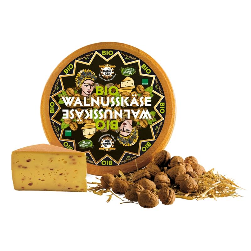 Baldauf Käse Bio Baldauf Walnusskäse - Produktbild