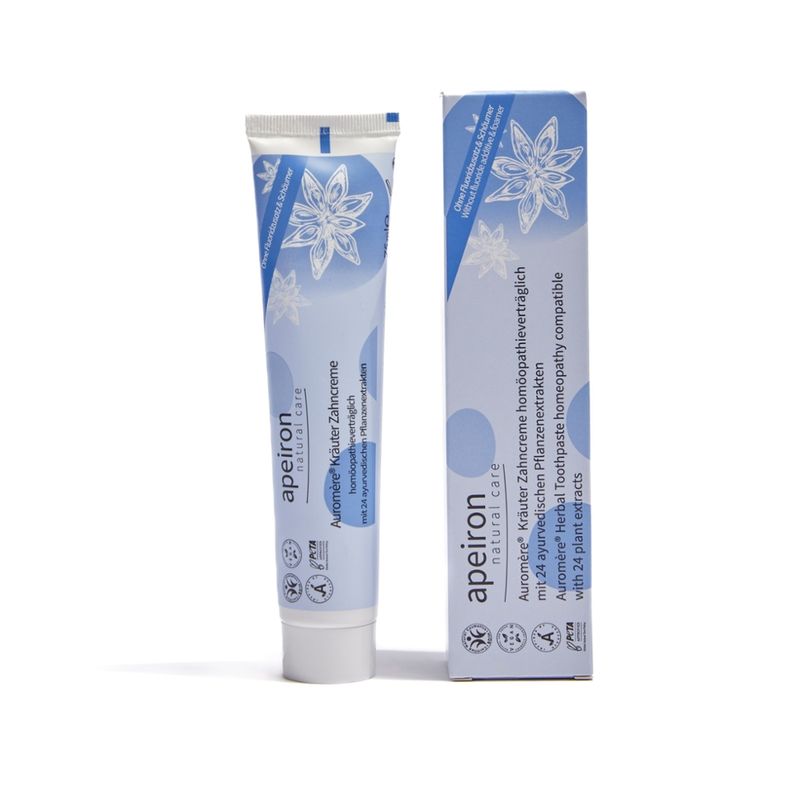 Apeiron Auromère®  Kräuter-Zahncreme homöopathieverträglich - Produktbild