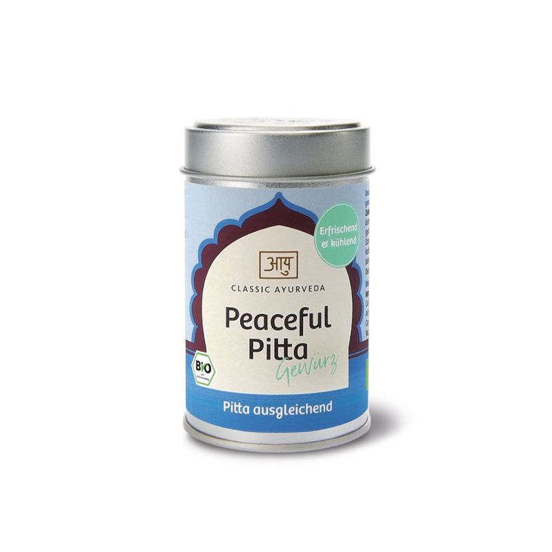 Classic Ayurveda Peaceful Pitta Gewürz, bio, 50 g - Produktbild