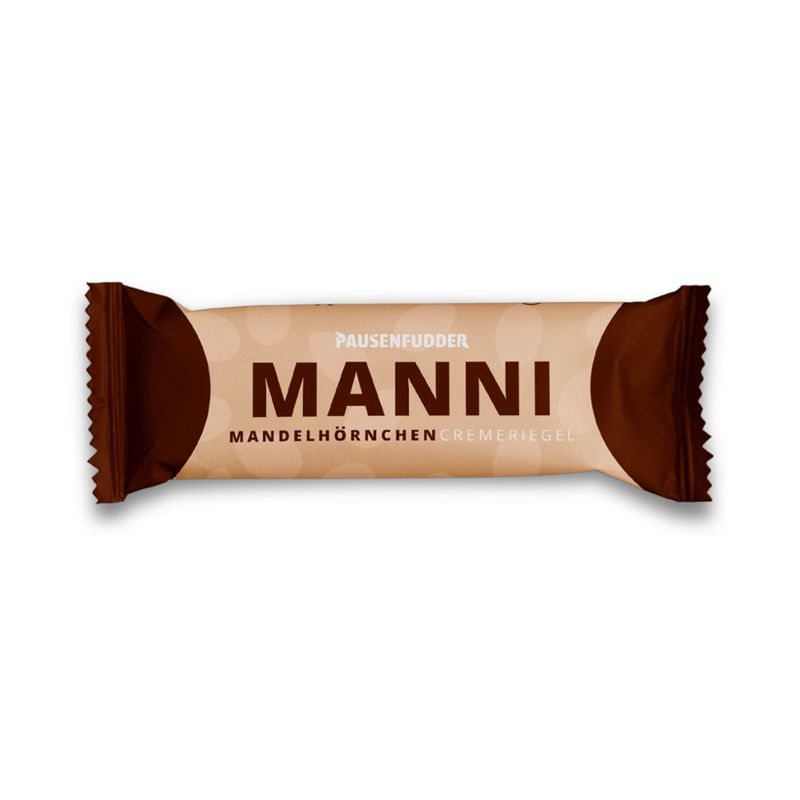 Pausenfudder Pausenfudder - Manni - Mandelhörnchencremeriegel - Produktbild
