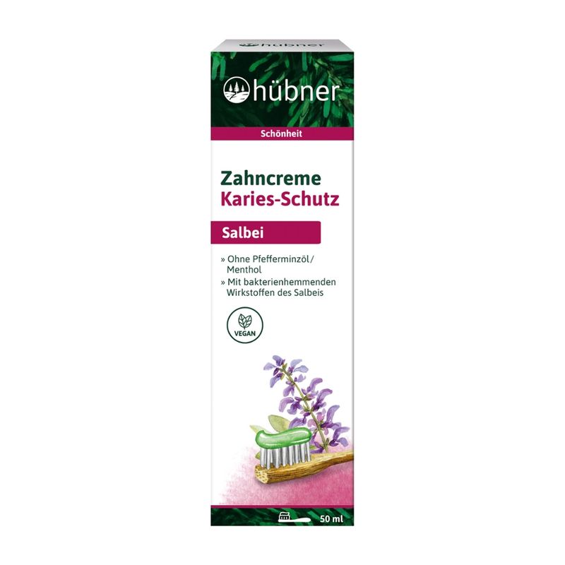 Hübner hübner® Zahncreme Karies-Schutz Salbei - Produktbild