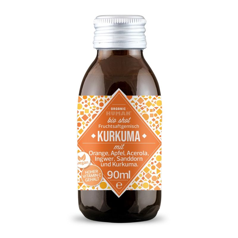 Organic Human Organic Human Shot - Kurkuma 90ml - Produktbild