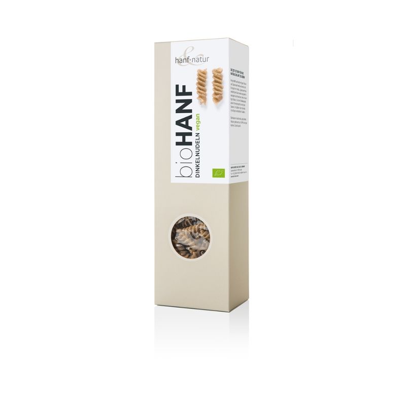 hanf & natur Bio Hanf-Dinkel- Nudeln - Produktbild