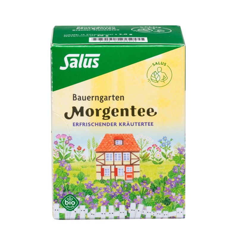 Salus® Bauerngarten-Tee Morgentee Kräutertee bio 15 FB - Produktbild