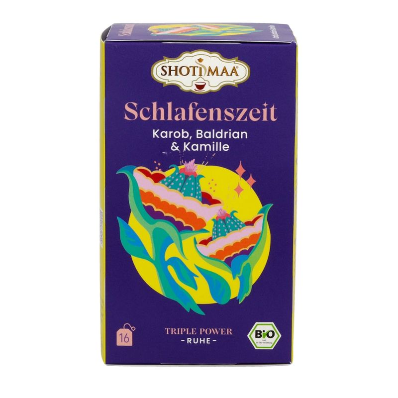 Shoti Maa Schlafenszeit - Karob, Baldrian & Kamille - Produktbild
