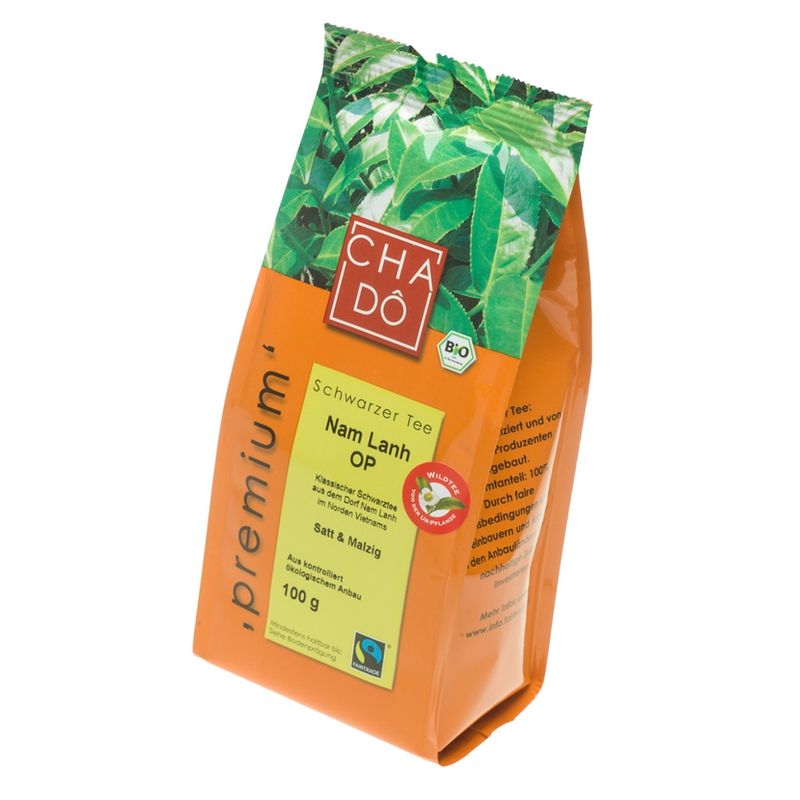 Cha Dô WildTee Nam Lanh OP Schwarztee Fairtrade - Produktbild