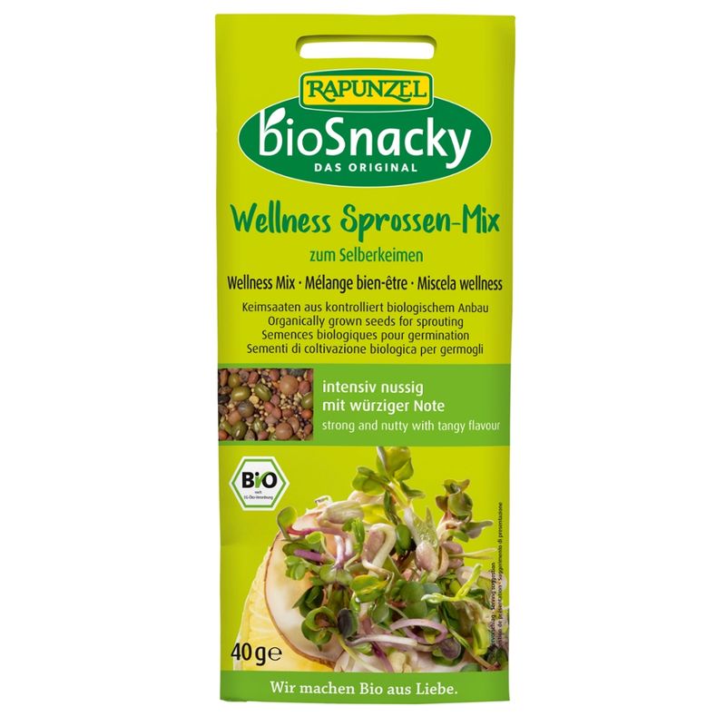 Rapunzel Wellness Sprossen-Mix bioSnacky - Produktbild