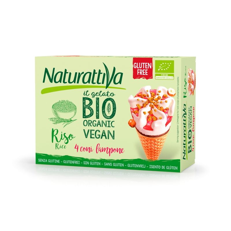 Naturattiva Naturattiva Bio-Reis-Hörncheneis Himbeere - Produktbild