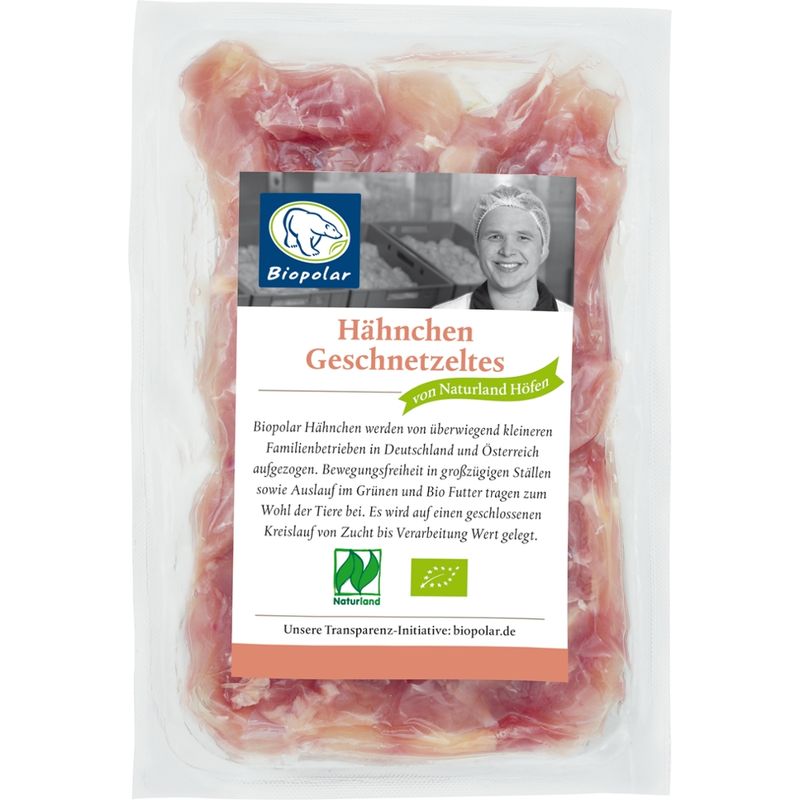 Biopolar Hähnchen Geschnetzeltes - Produktbild