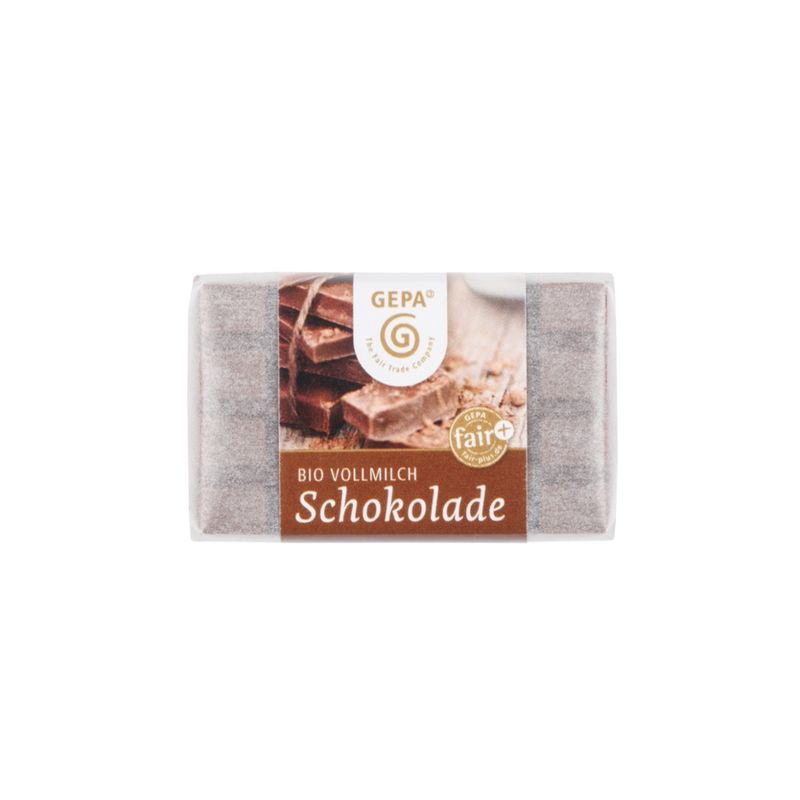 GEPA - The Fair Trade Company Bio Vollmilch Schokolade - Produktbild